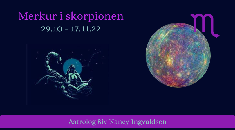 Merkur i skorpionen – 29.10.22