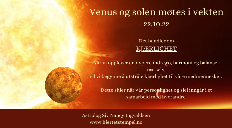Solen og Venus møtes