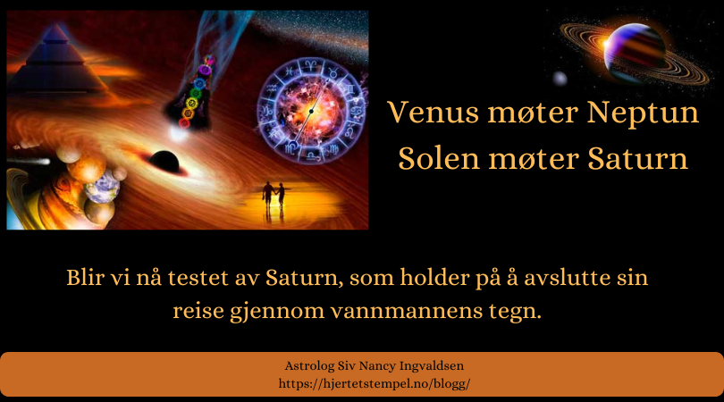 Venus møter Neptun – Solen møter Saturn