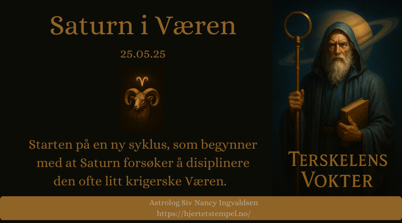 SATURN I VÆREN – KARMAENS HERRE